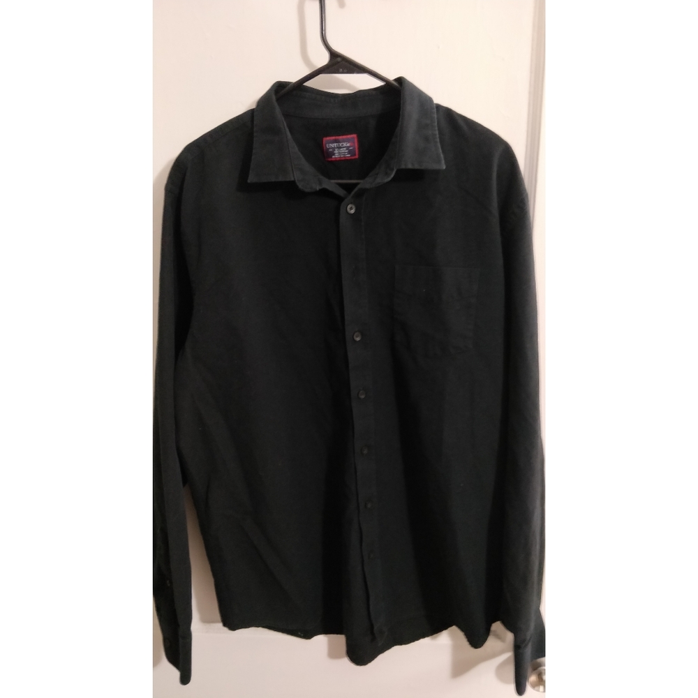 UNTUCKIT Mens XL Tall Regular Button Down